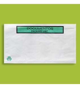 SOBRE PACKING LIST  PAPEL ECO